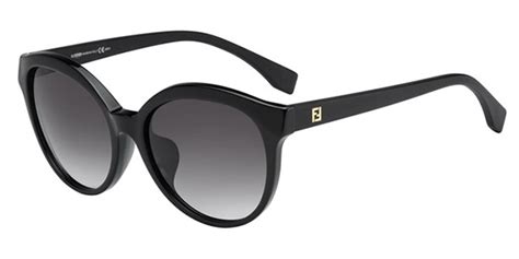 Fendi FF 0045/F/S MICROLOGO Asian Fit 64H/9O Sunglasses 